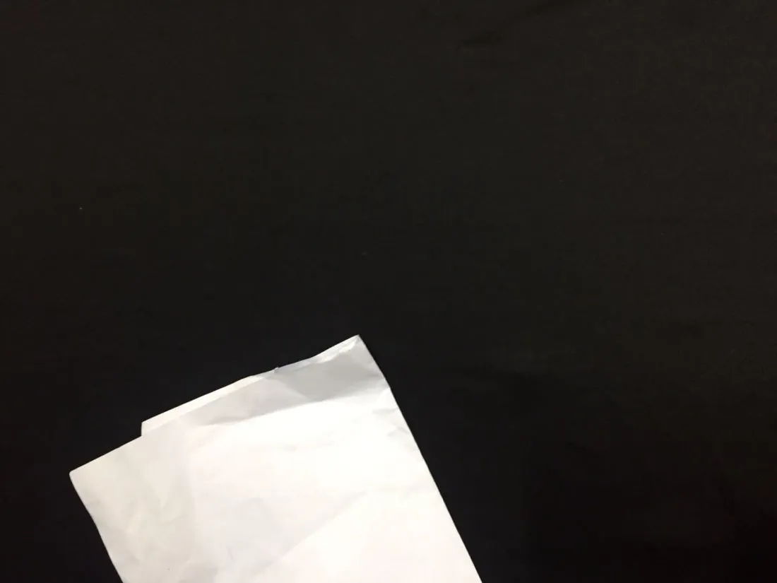 100% COTTON Black color FABRIC [ROME] 58" wide [11728]