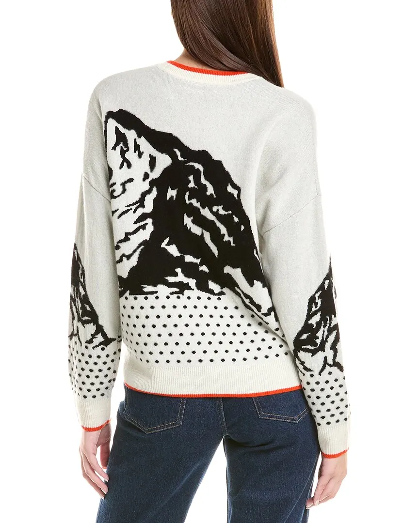 27 Miles Malibu womens  Reversible Intarsia Mountain Lands Wool &