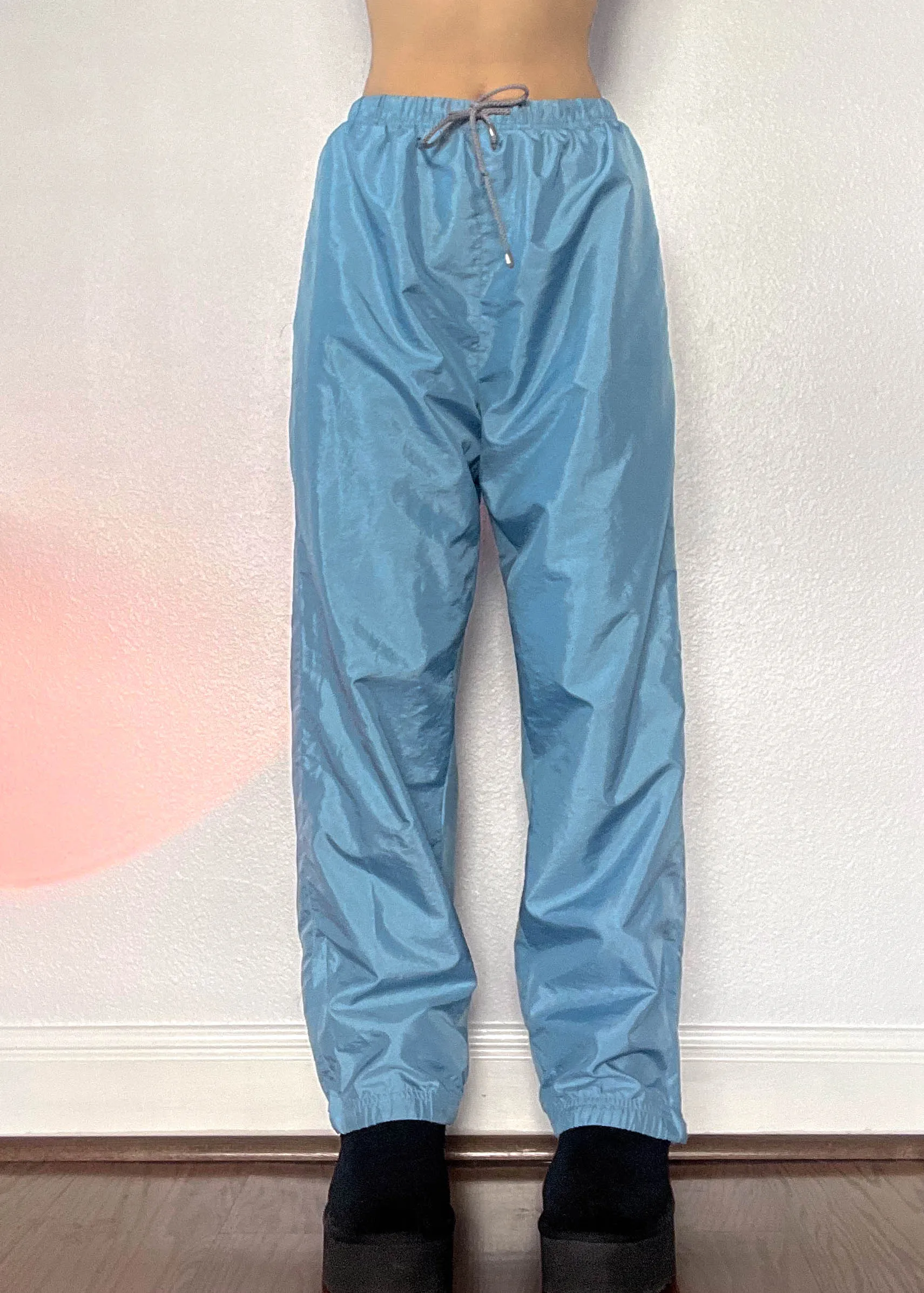 90's Sporty Blue Pants (M)