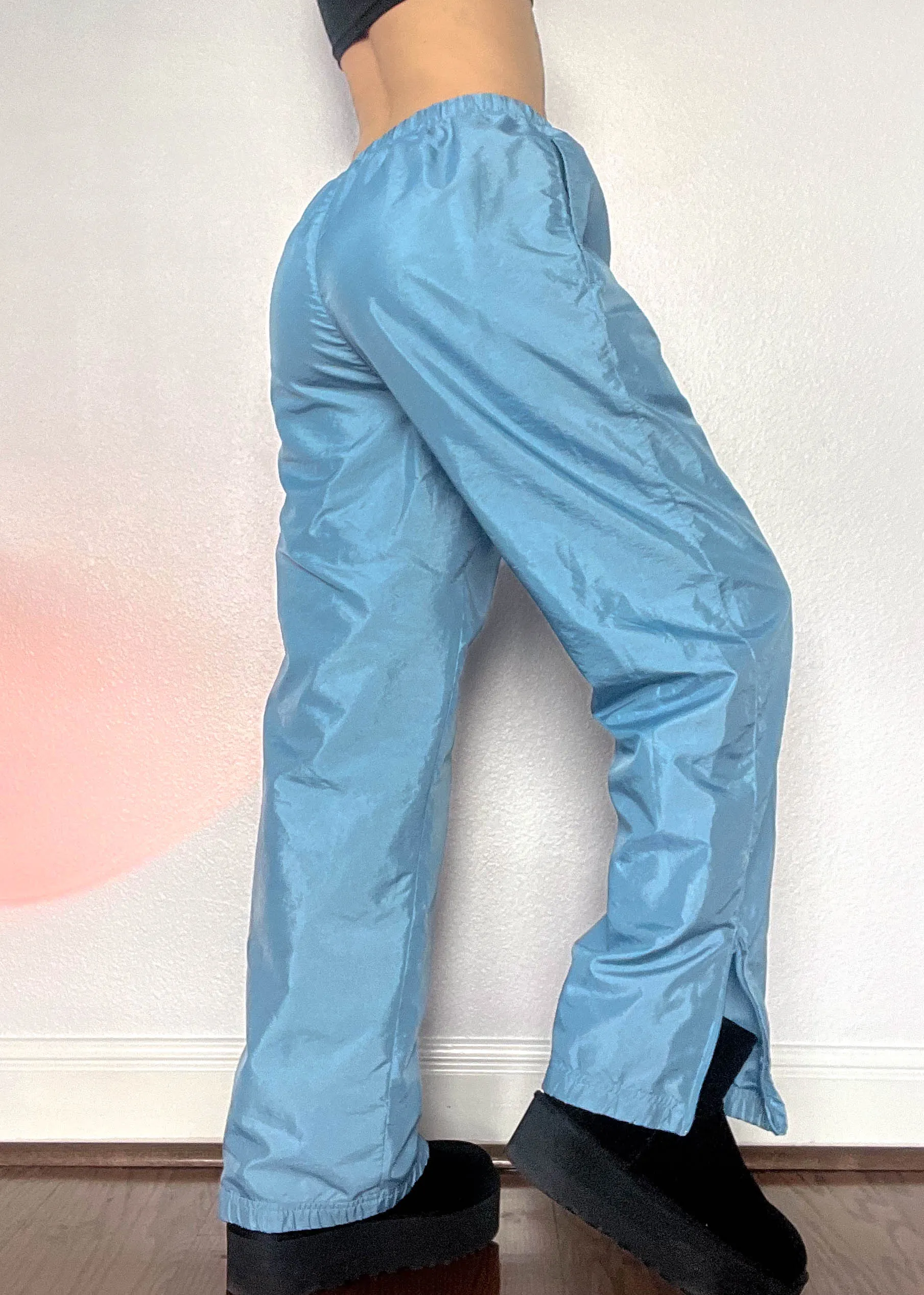 90's Sporty Blue Pants (M)