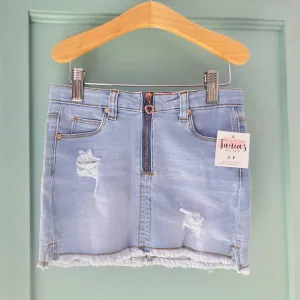 Alyssa Denim Skirt (light wash)