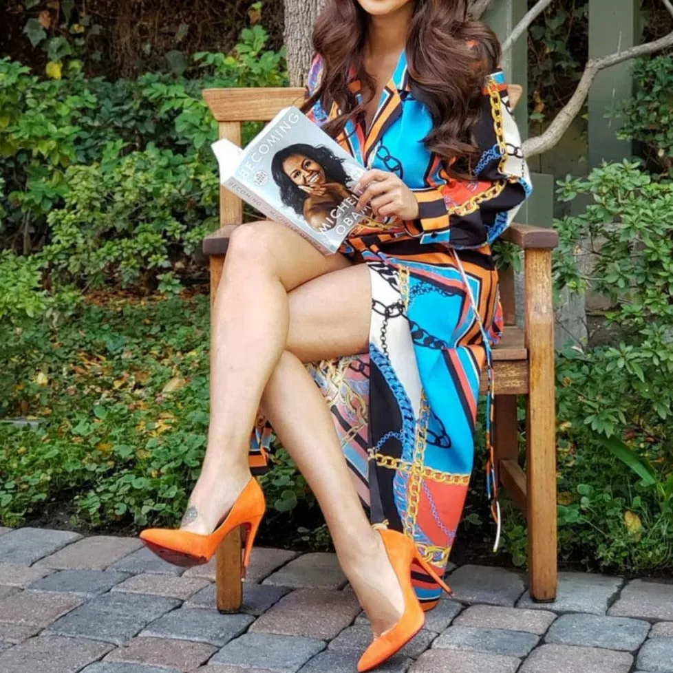 Amanda Printed Dress