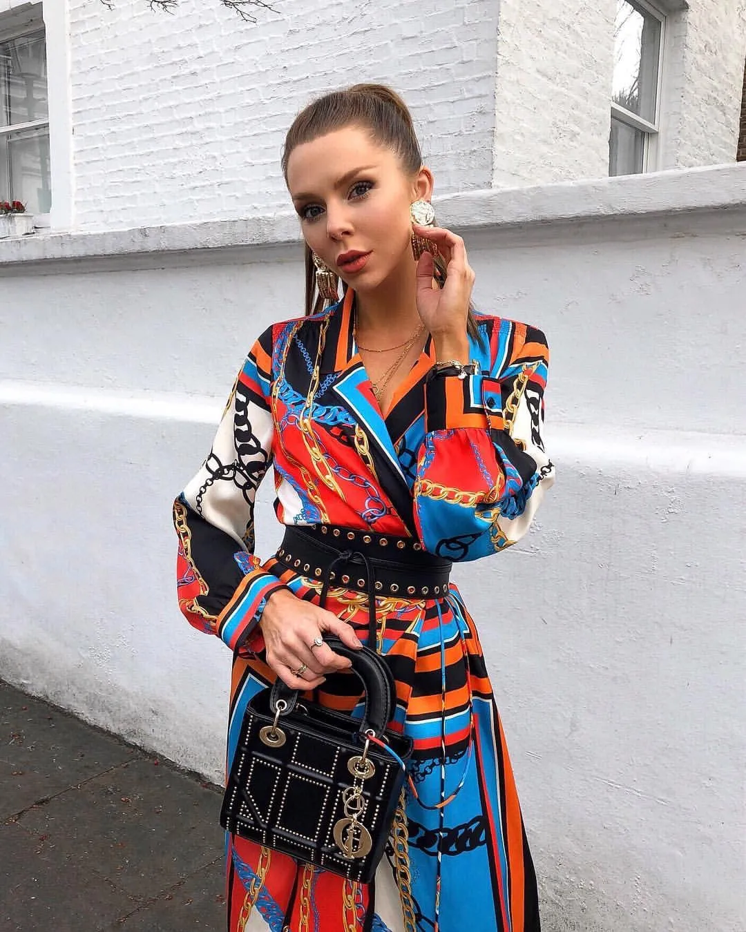 Amanda Printed Dress