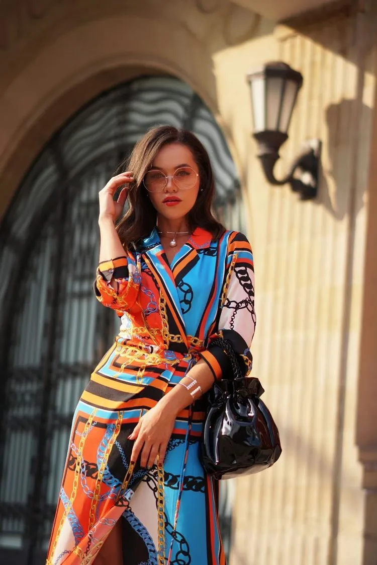 Amanda Printed Dress