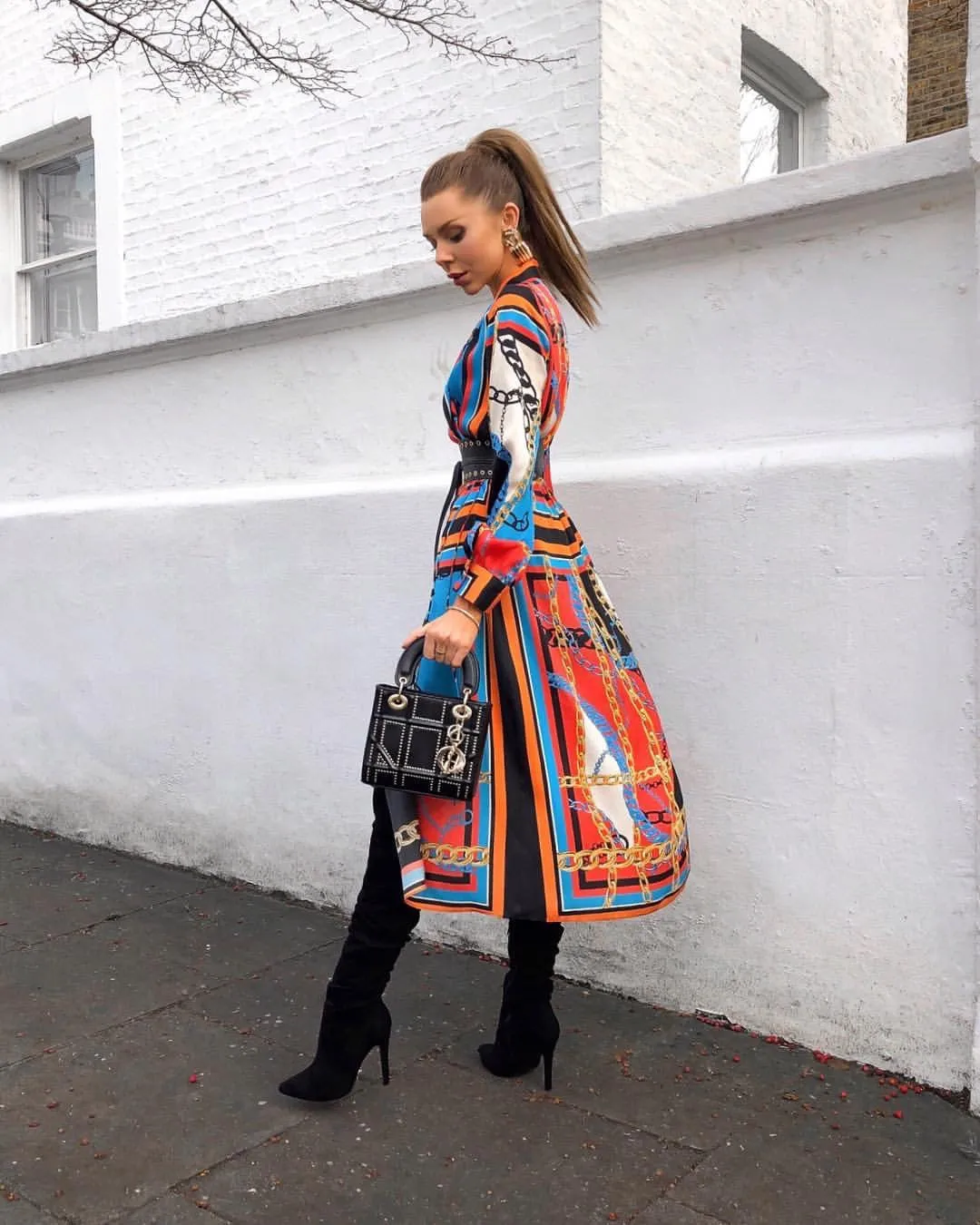 Amanda Printed Dress