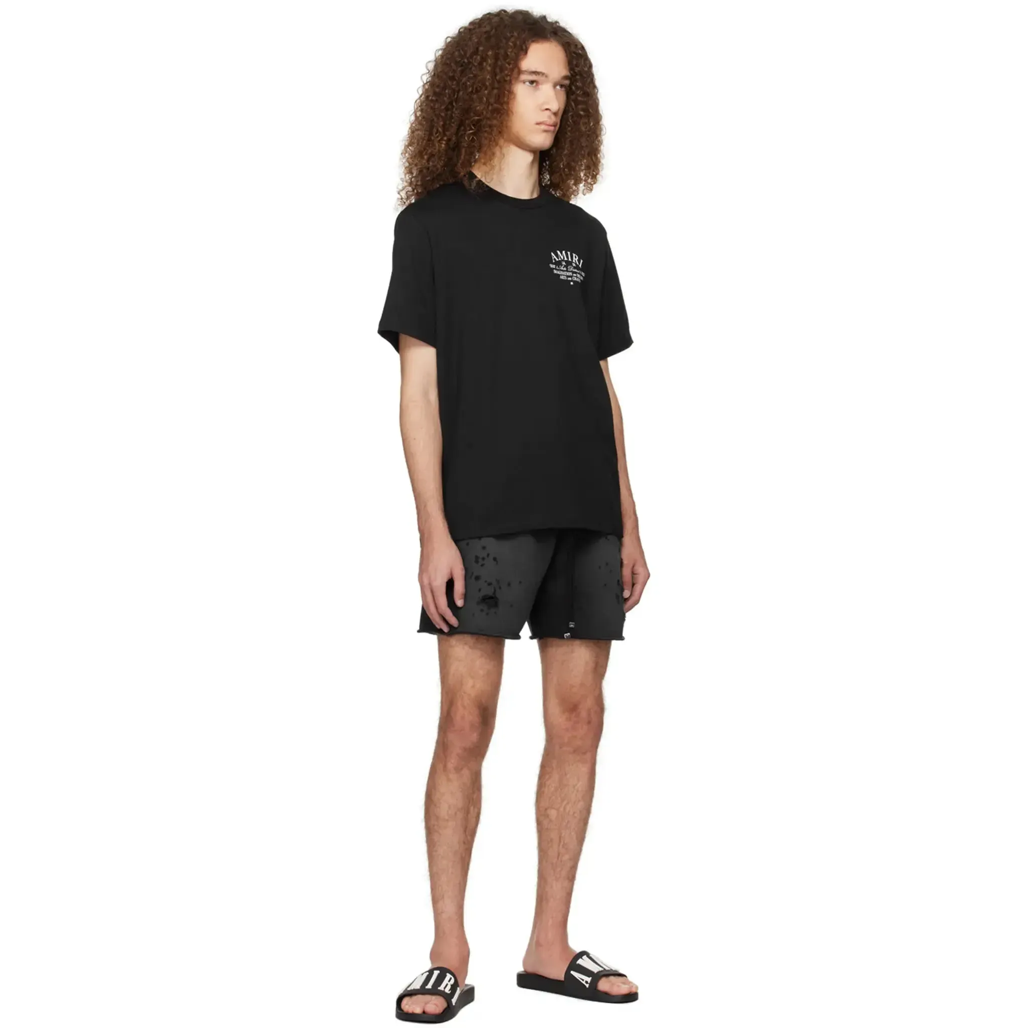 Amiri Arts District Black T Shirt