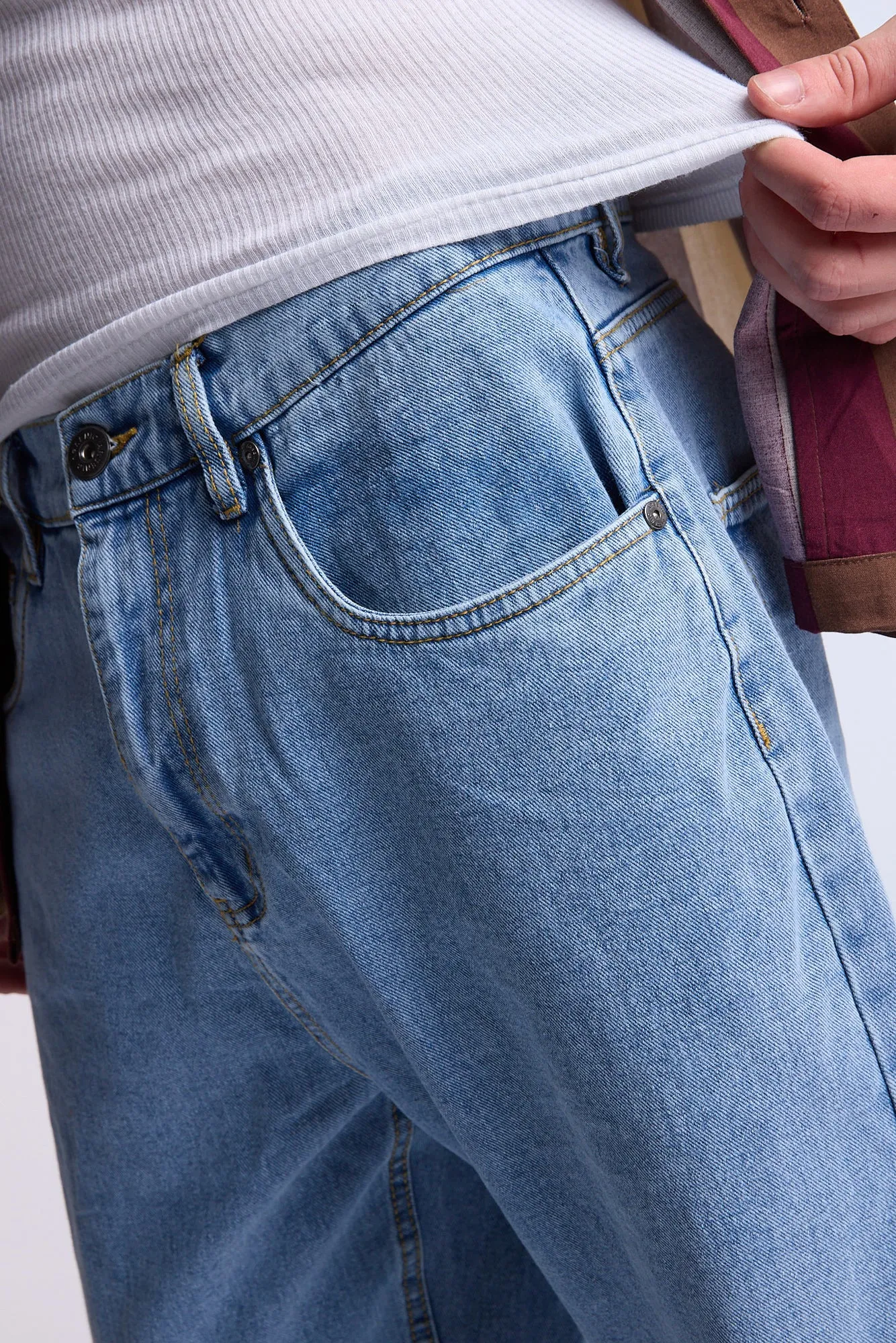 Arsenic Mens MSW Loose Rigid Jeans