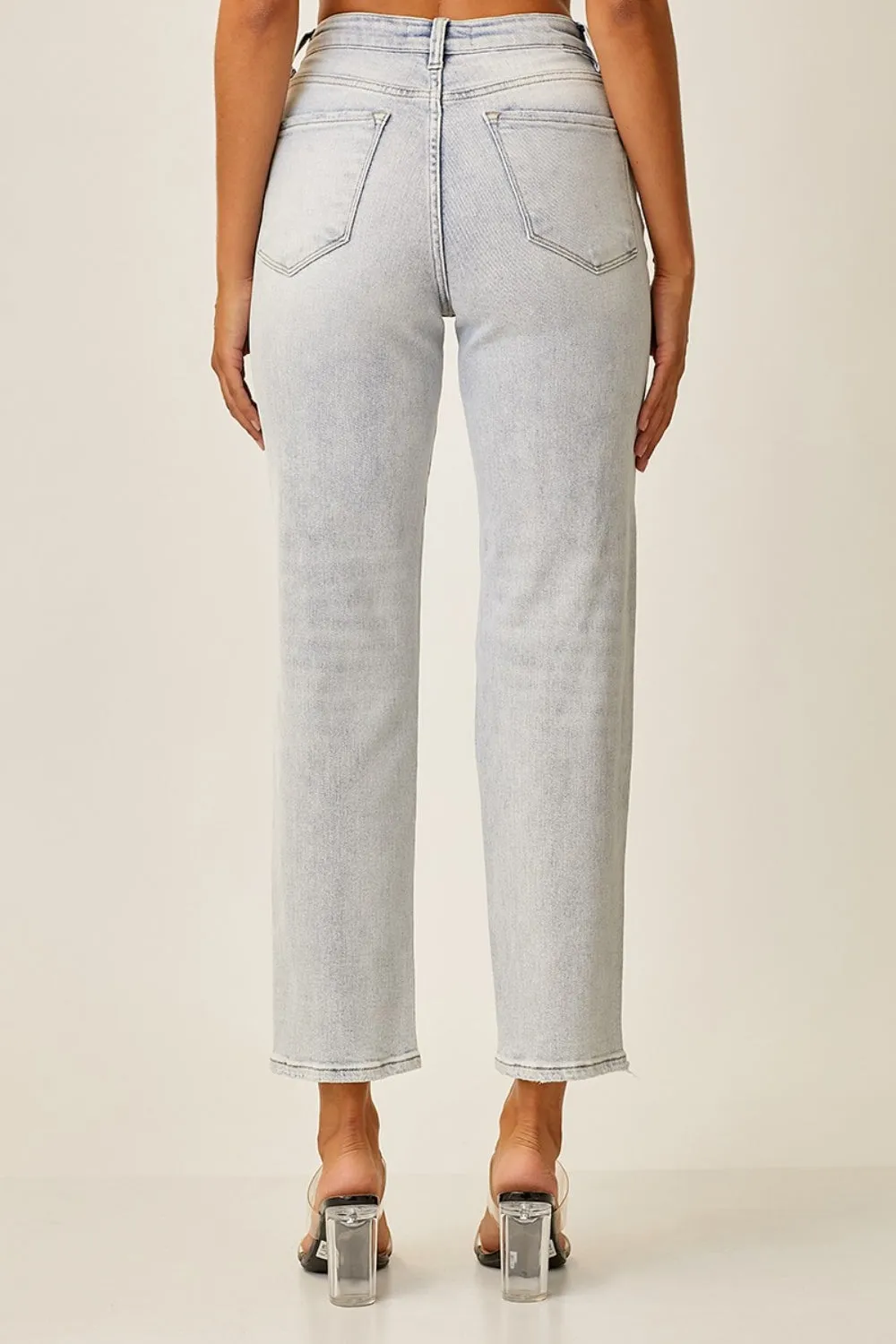 Betta High Rise Distressed Relaxed Jeans