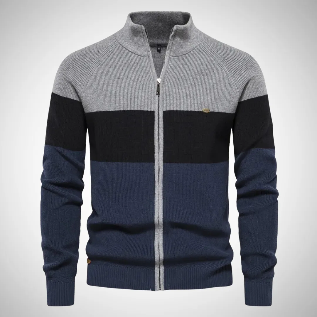 Cesar Autumn Zipped Cardigan
