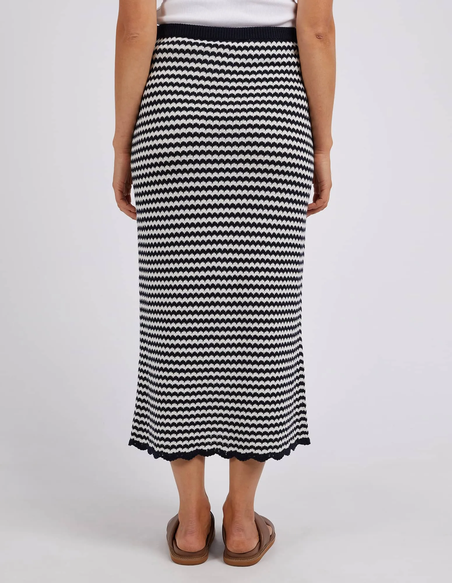 Elm Rosie Stripe Knit Skirt