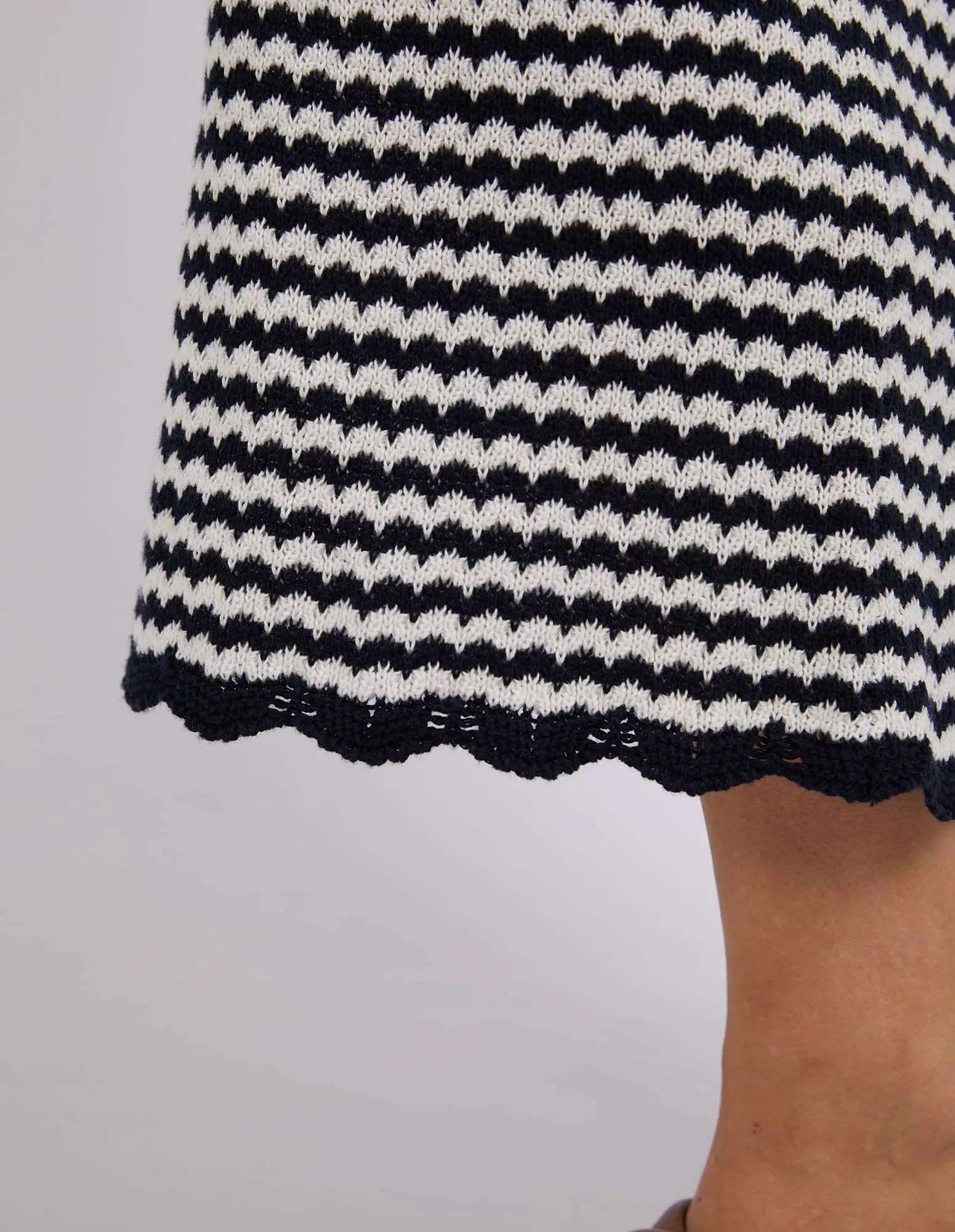 Elm Rosie Stripe Knit Skirt