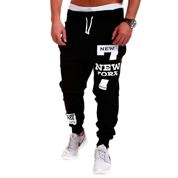 Fitness Hip-Hop Design Sporty Pants