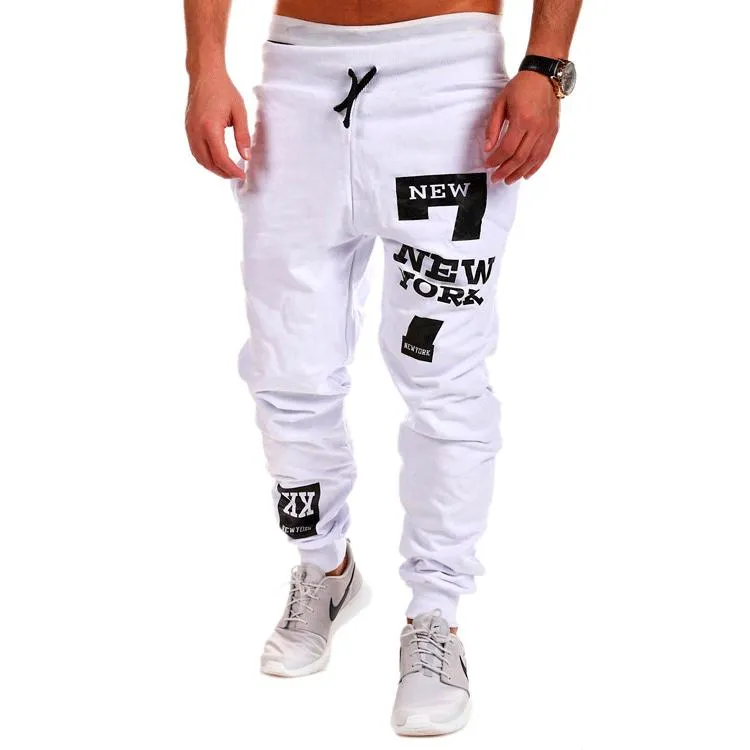 Fitness Hip-Hop Design Sporty Pants