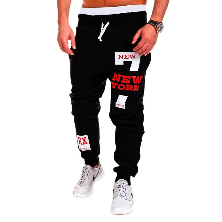 Fitness Hip-Hop Design Sporty Pants
