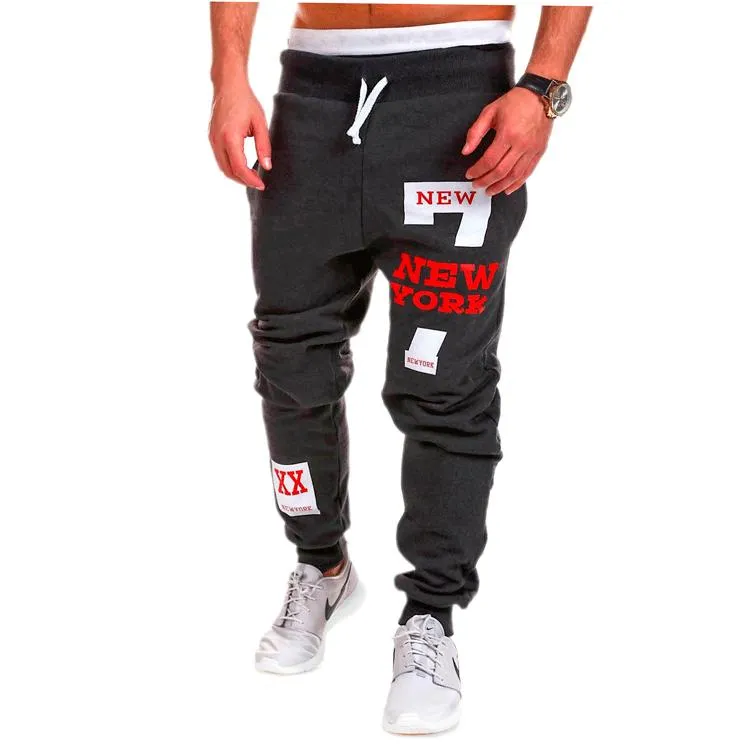 Fitness Hip-Hop Design Sporty Pants