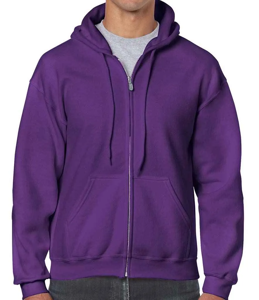 Gildan Heavy Blend Zip Hooded Sweatshirt - Bright Colours