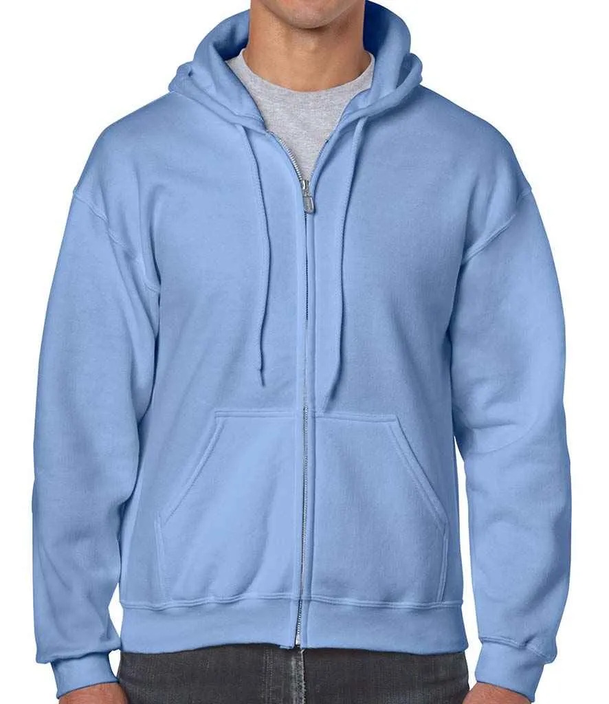 Gildan Heavy Blend Zip Hooded Sweatshirt - Bright Colours