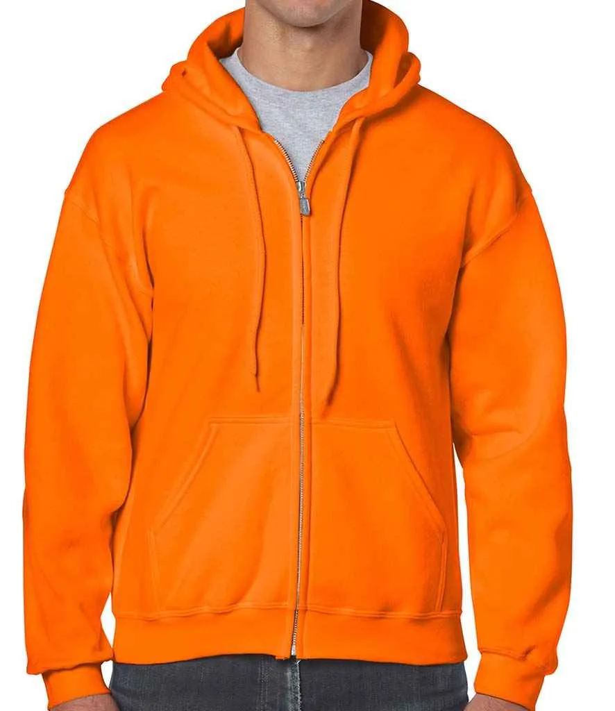 Gildan Heavy Blend Zip Hooded Sweatshirt - Bright Colours