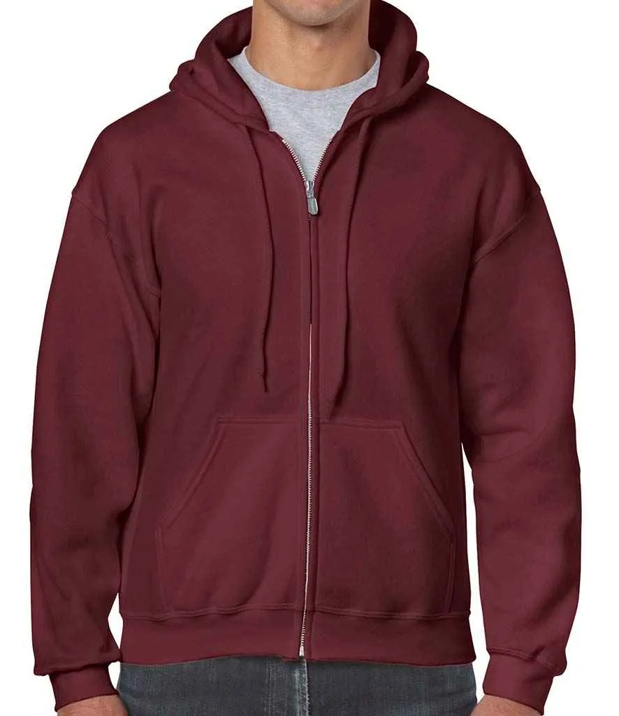 Gildan Heavy Blend Zip Hooded Sweatshirt - Bright Colours