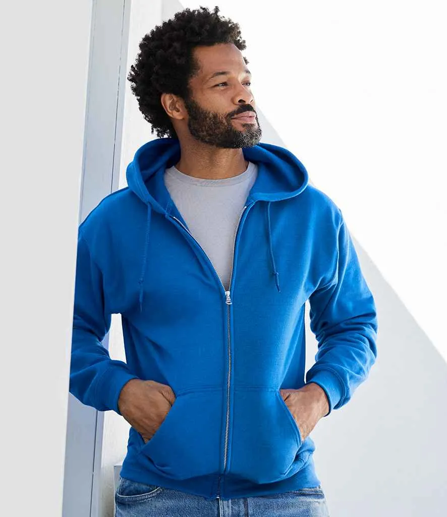 Gildan Heavy Blend Zip Hooded Sweatshirt - Bright Colours