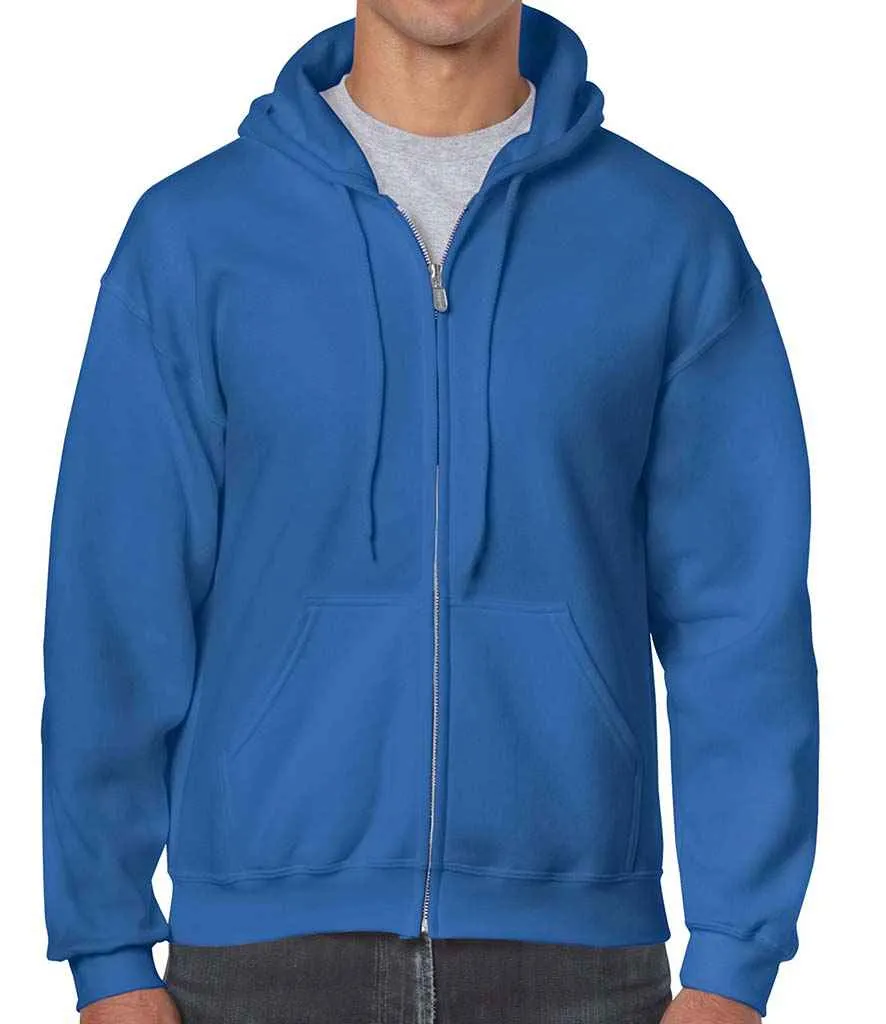 Gildan Heavy Blend Zip Hooded Sweatshirt - Bright Colours