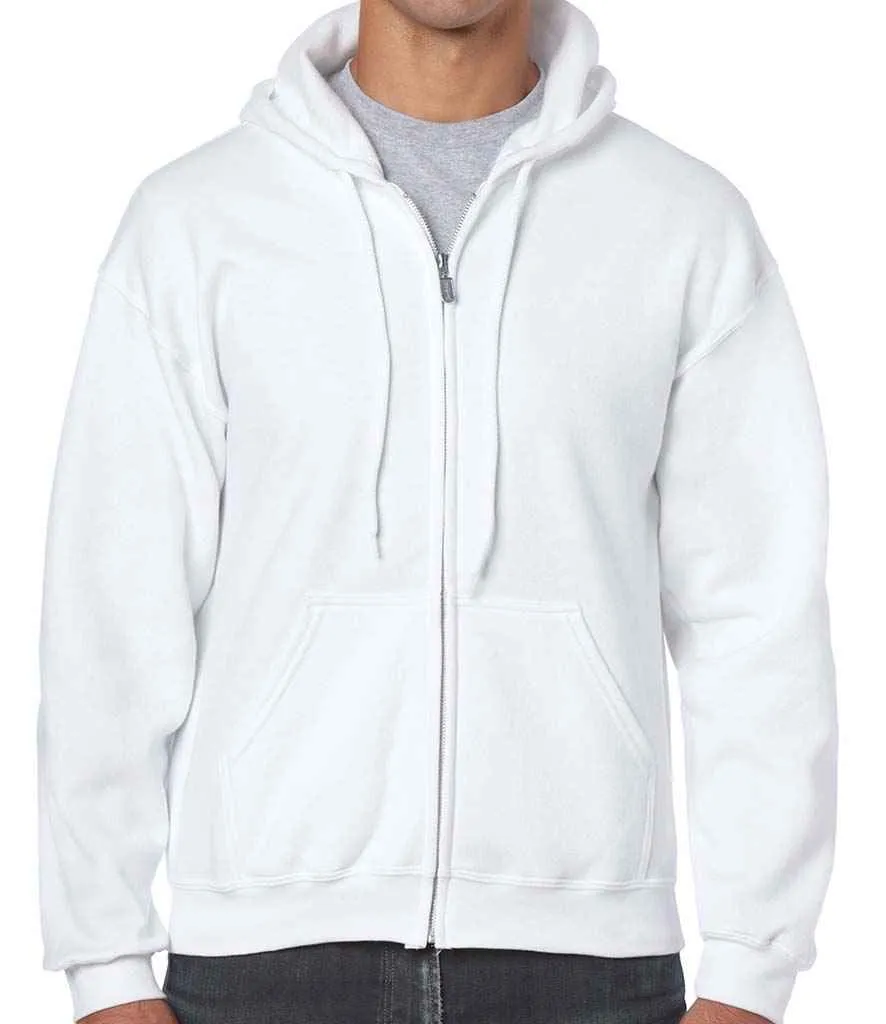 Gildan Heavy Blend Zip Hooded Sweatshirt - Bright Colours