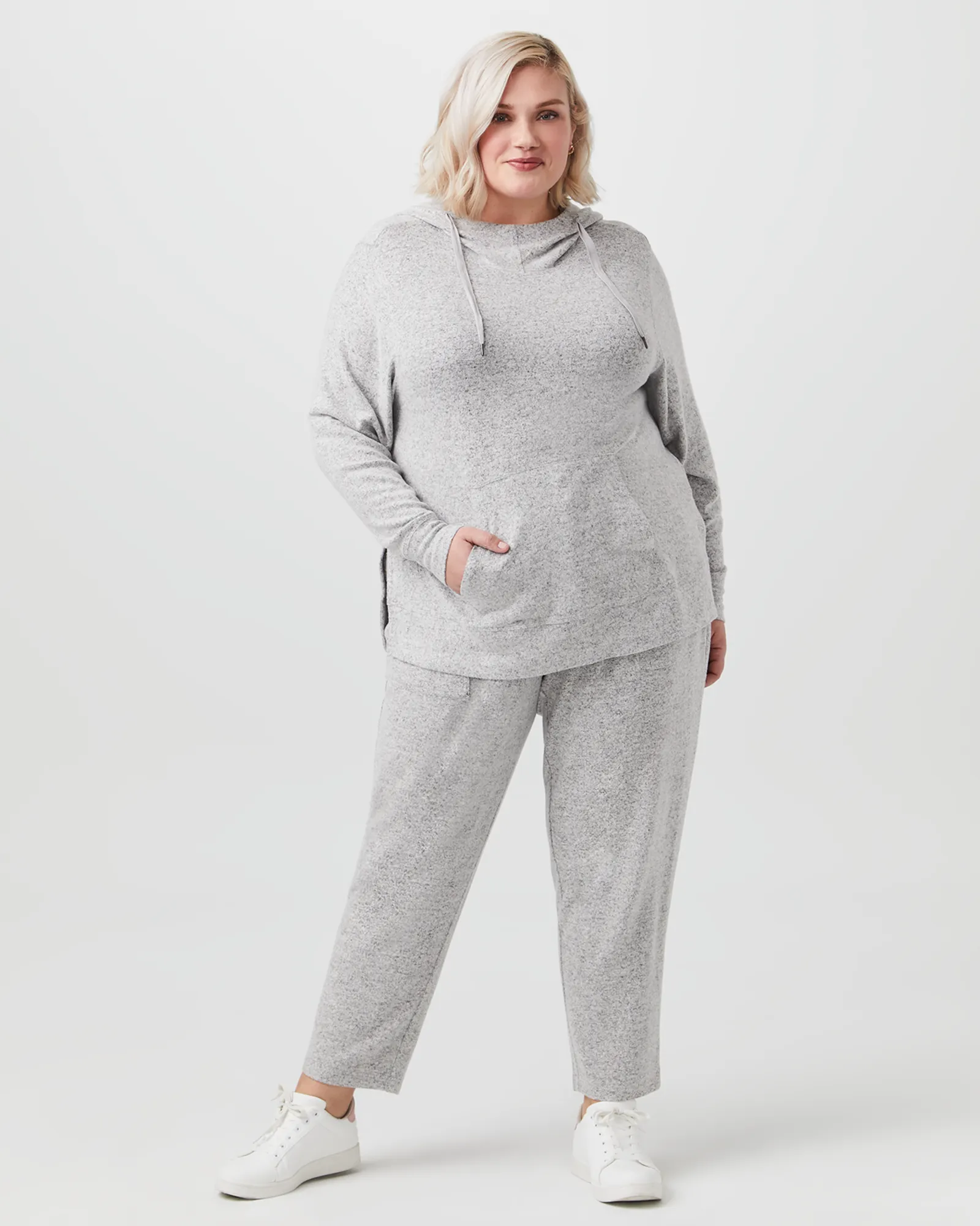 Jasmine Pocket Lounge Pant | Charcoal Grey