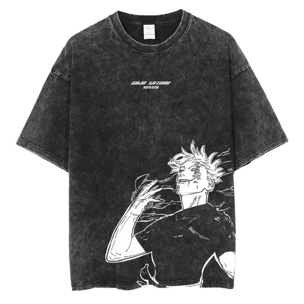 [KUJO] "Limitless" Vintage Oversized T Shirt