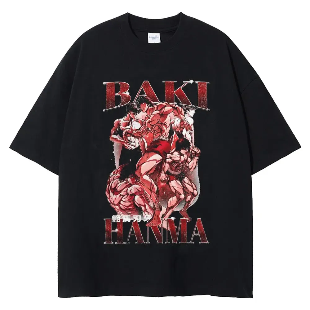 [KUJO] "Strength" Vintage Oversized T Shirt