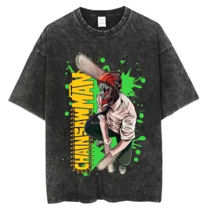 [KUJO] "Toxic" Vintage Oversized T Shirt