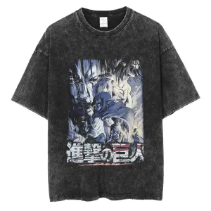 [KUJO] "Wrath" Vintage Oversized T Shirt