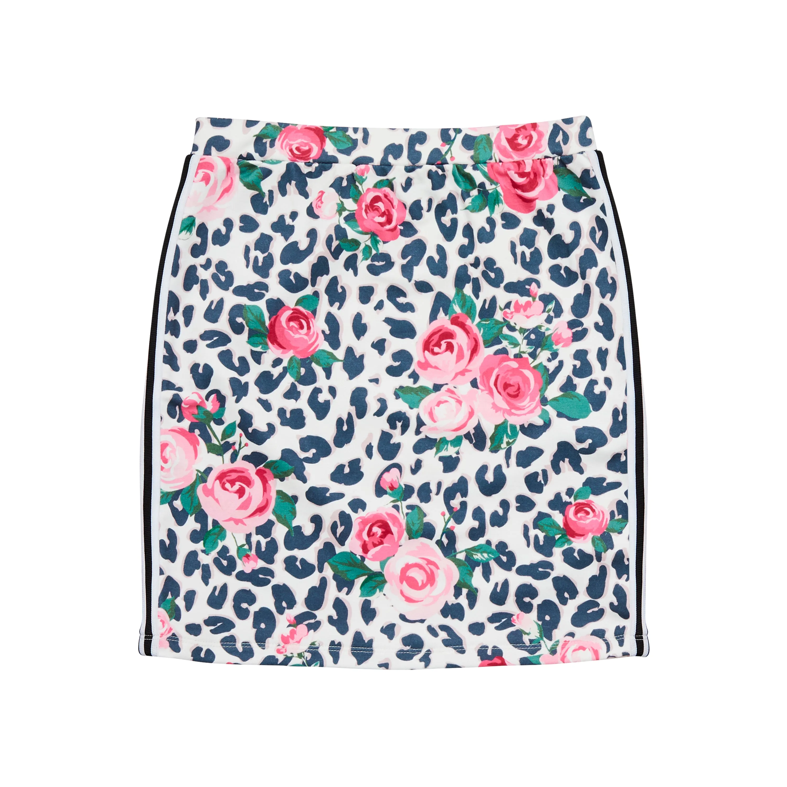 Leopard Rose Taped Skirt