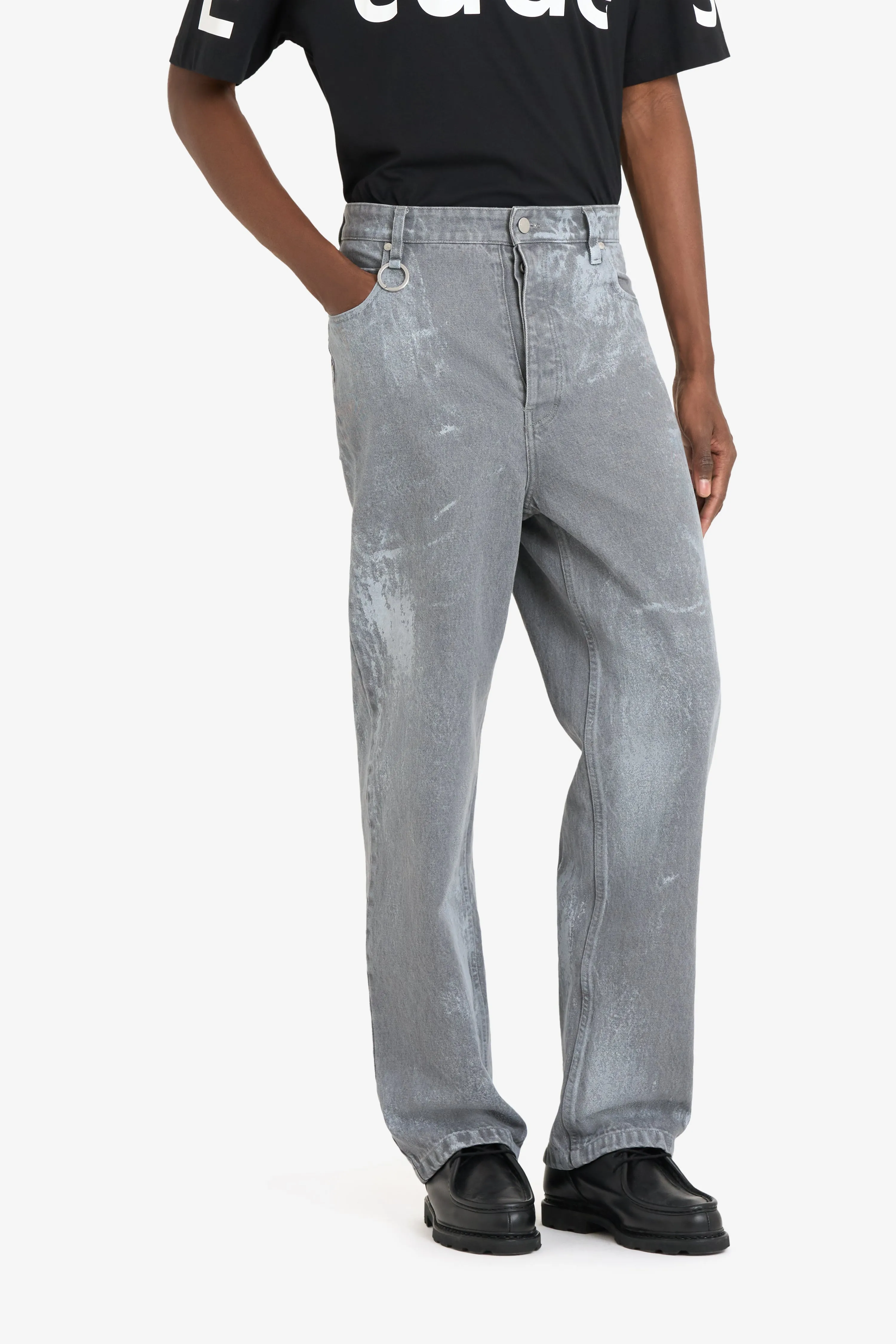 LOOSE JEANS PAINTED