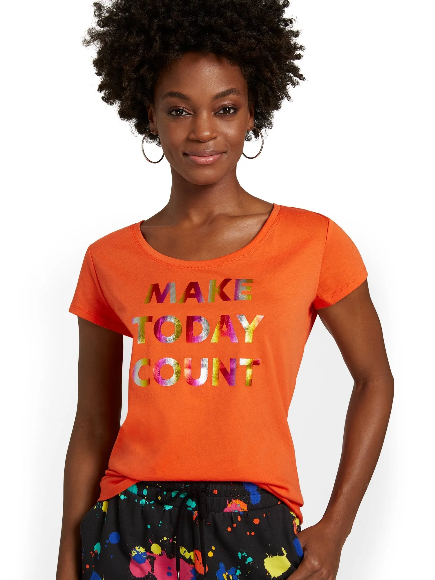 Make Today Count Graphic Tee