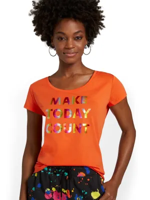 Make Today Count Graphic Tee