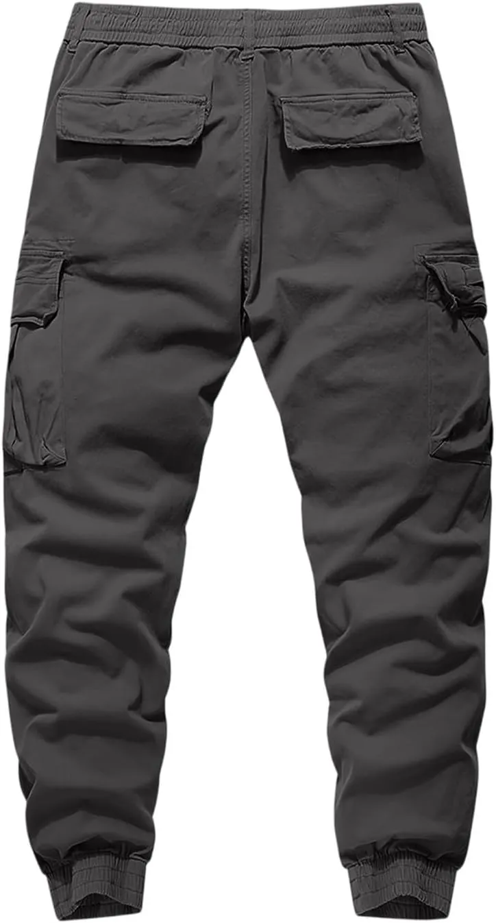 Men's Loose Fit Cargo Pants Running Training Pants
