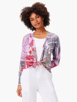 Mia Mosaic Floral 4-Way Cardigan - Nic & Zoe S241138
