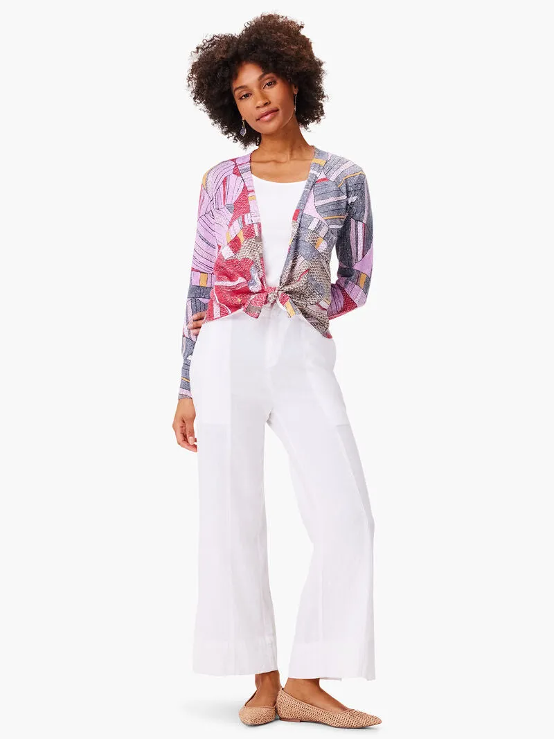 Mia Mosaic Floral 4-Way Cardigan - Nic & Zoe S241138