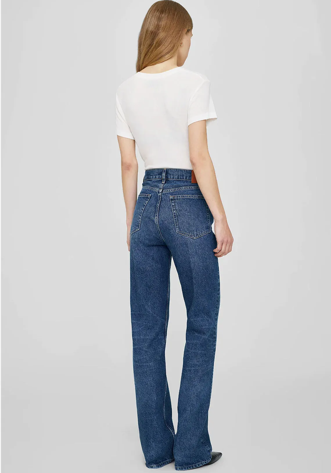 OLSEN JEAN MID INDIGO