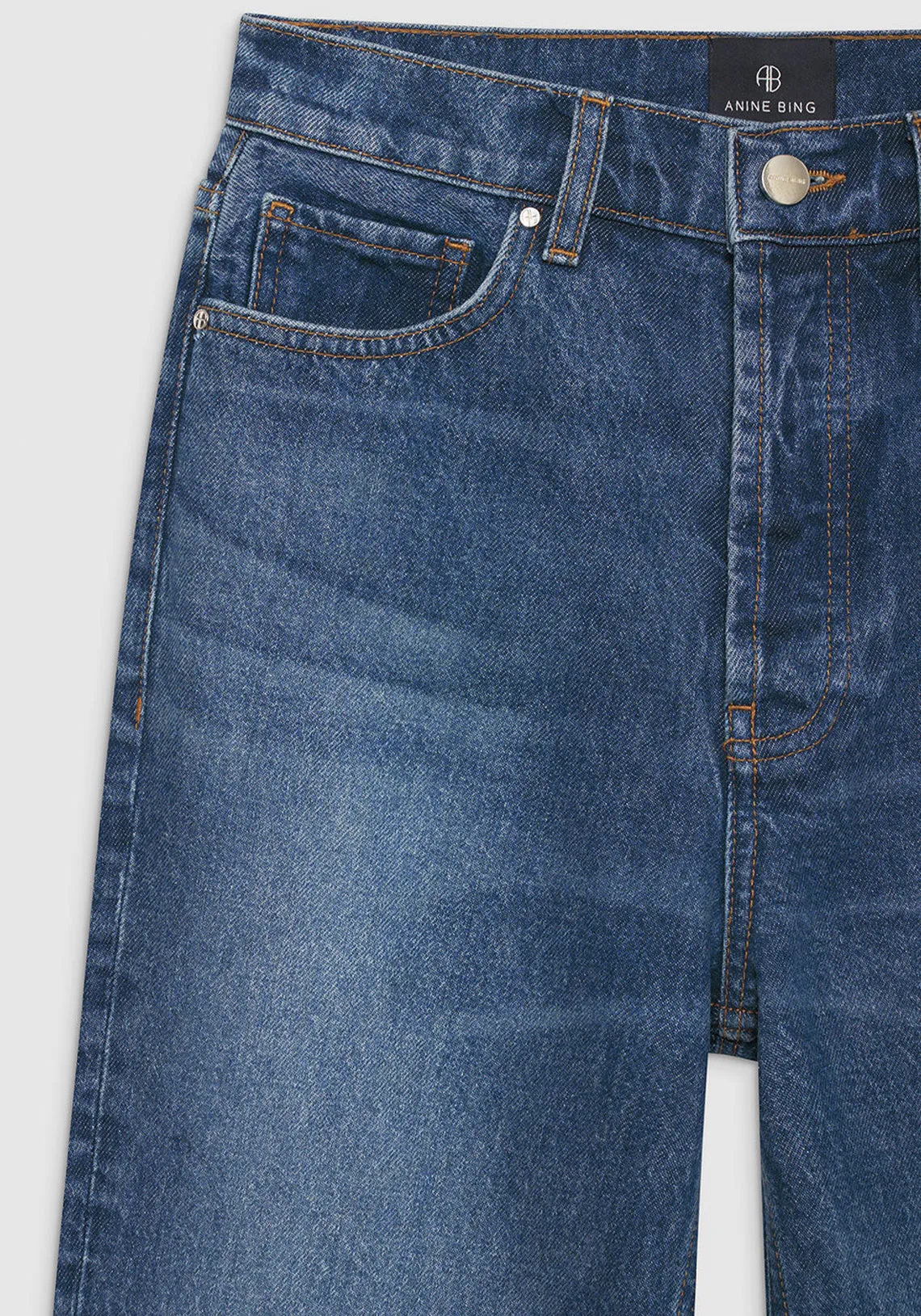 OLSEN JEAN MID INDIGO