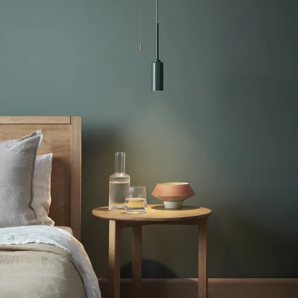 Signature Gunmetal Grey Single Percy Pendant Light